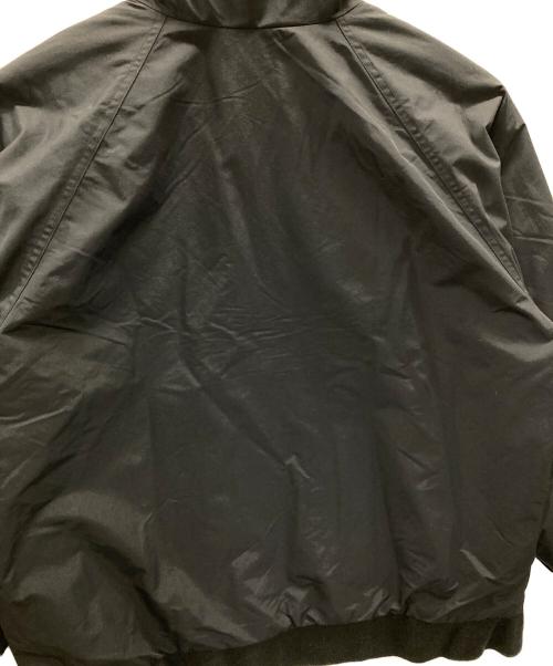 LAND'S END（ランズエンド）LAND'S END (ランズエンド) 裏起毛ナイロンジャケット ブラック サイズ:Mの古着・服飾アイテム