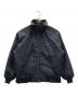 LAND'S END（ランズエンド）の古着「裏起毛ナイロンジャケット」｜ブラック