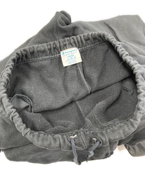 Champion REVERSE WEAVE（チャンピオン リバース ウィーブ）Champion REVERSE WEAVE (チャンピオン リバース ウィーブ) 裏起毛スウェットパンツ ブラック サイズ:Lの古着・服飾アイテム
