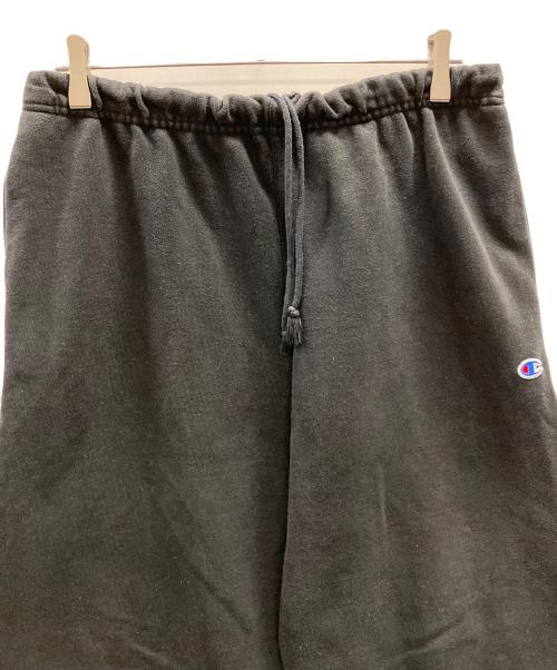 Champion REVERSE WEAVE（チャンピオン リバース ウィーブ）Champion REVERSE WEAVE (チャンピオン リバース ウィーブ) 裏起毛スウェットパンツ ブラック サイズ:Lの古着・服飾アイテム