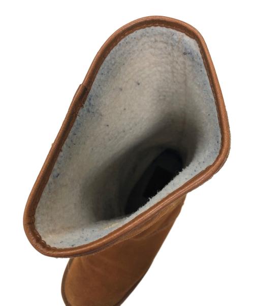 COACH（コーチ）COACH (コーチ) ムートンブーツ ブラウン サイズ:23.5cmの古着・服飾アイテム