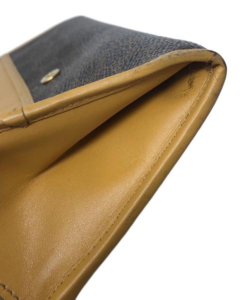 CELINE（セリーヌ）CELINE (セリーヌ) 長財布 マカダム ロングウォレット ブラウン サイズ:実寸サイズにてご確認ください。の古着・服飾アイテム