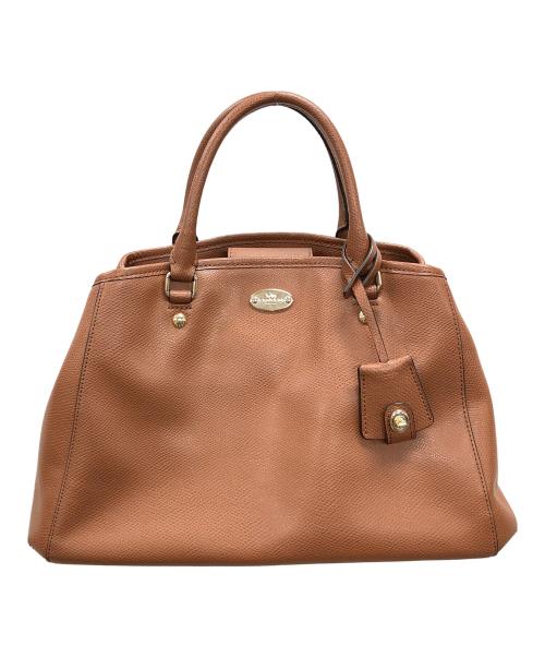 COACH（コーチ）COACH (コーチ) 2WAYバッグ ハンドバッグ ショルダーバッグ ブラウン サイズ:実寸サイズにてご確認ください。の古着・服飾アイテム