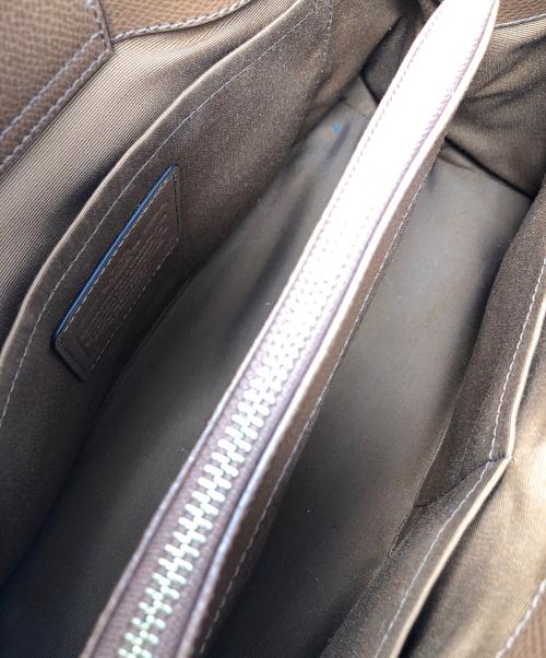 COACH（コーチ）COACH (コーチ) 2WAYバッグ ハンドバッグ ショルダーバッグ ブラウン サイズ:実寸サイズにてご確認ください。の古着・服飾アイテム