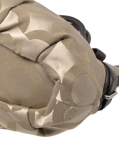 COACH（コーチ）COACH (コーチ) 2WAYバッグ ハンドバッグ ショルダーバッグ ベージュ サイズ:実寸サイズにてご確認ください。の古着・服飾アイテム