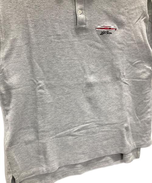 L.L.Bean（エルエルビーン）L.L.Bean (エルエルビーン) ポロシャツ グレー サイズ:Mの古着・服飾アイテム