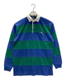 POLO RALPH LAUREN（ポロ・ラルフローレン）の古着「ラガーシャツ」｜ブルー×グリーン