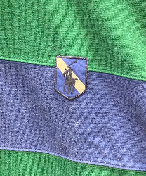 POLO RALPH LAUREN（ポロ・ラルフローレン）POLO RALPH LAUREN (ポロ・ラルフローレン) ラガーシャツ ブルー×グリーン サイズ:Mの古着・服飾アイテム