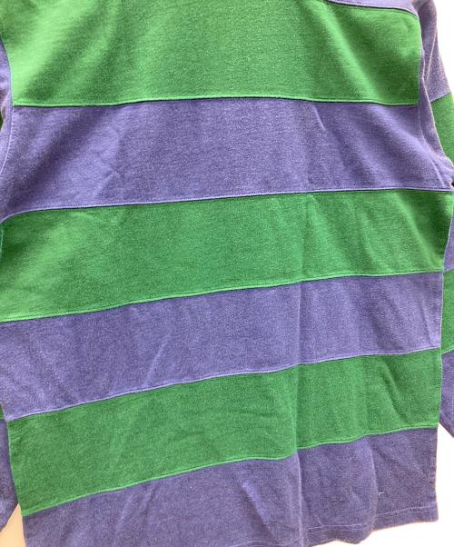 POLO RALPH LAUREN（ポロ・ラルフローレン）POLO RALPH LAUREN (ポロ・ラルフローレン) ラガーシャツ ブルー×グリーン サイズ:Mの古着・服飾アイテム