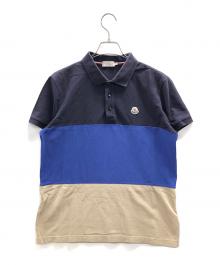 MONCLER（モンクレール）の古着「ポロシャツ」｜ネイビー