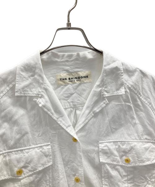 THE SHINZONE（ザ シンゾーン）THE SHINZONE (ザ シンゾーン) コットンシャツ ホワイト サイズ:36の古着・服飾アイテム