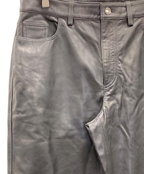 ZARA（ザラ）ZARA (ザラ) レザーパンツ ブラック サイズ:USA Lの古着・服飾アイテム