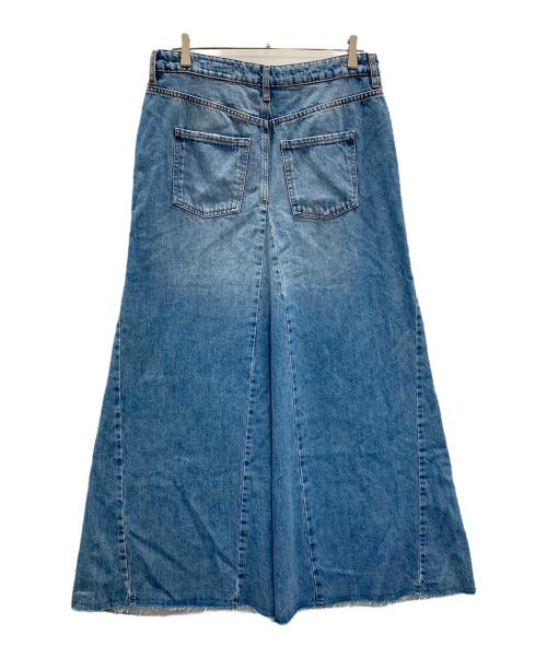 ZARA（ザラ）ZARA (ザラ) デニムロングスカート ブルー サイズ:Mの古着・服飾アイテム