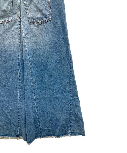 ZARA（ザラ）ZARA (ザラ) デニムロングスカート ブルー サイズ:Mの古着・服飾アイテム