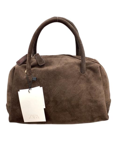 ZARA（ザラ）ZARA (ザラ) 2WAYショルダーバッグ ハンドバッグ ブラウン サイズ:実寸サイズにてご確認ください。 未使用品の古着・服飾アイテム