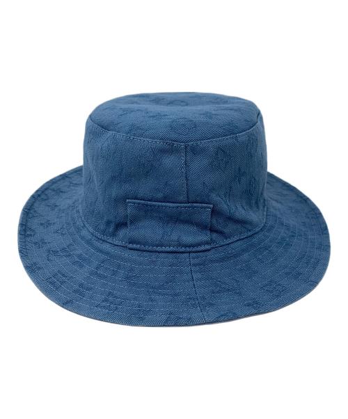 LOUIS VUITTON（ルイ ヴィトン）LOUIS VUITTON (ルイ ヴィトン) バケットハット　リバーシブル　シャプカ LV　 ブルー サイズ:Lの古着・服飾アイテム
