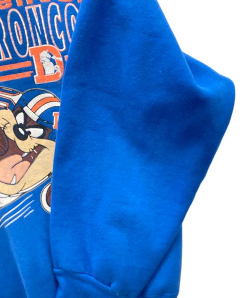 JOSTENS（ジャスティンズ）JOSTENS (ジャスティンズ) タズマニアンデビル プリントスウェット ブルー サイズ:XLの古着・服飾アイテム