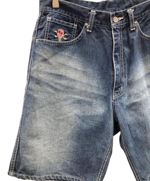 BILLIONAIRE BOYS CLUB（ビリオネアボーイズクラブ）BILLIONAIRE BOYS CLUB (ビリオネアボーイズクラブ) デニムハーフパンツ インディゴ サイズ:Mの古着・服飾アイテム