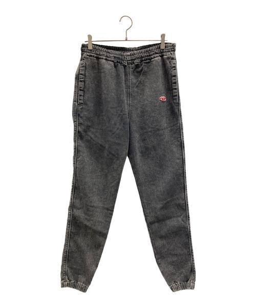 DIESEL（ディーゼル）DIESEL (ディーゼル) スウェットパンツ Tapered D-Lab Track Denim（テーパードDラボトラックデニム） グレー サイズ:Mの古着・服飾アイテム