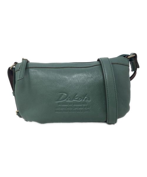 DAKOTA（ダコタ）DAKOTA (ダコタ) レザーショルダーバッグ ジェントリー グリーン サイズ:実寸サイズにてご確認ください。の古着・服飾アイテム