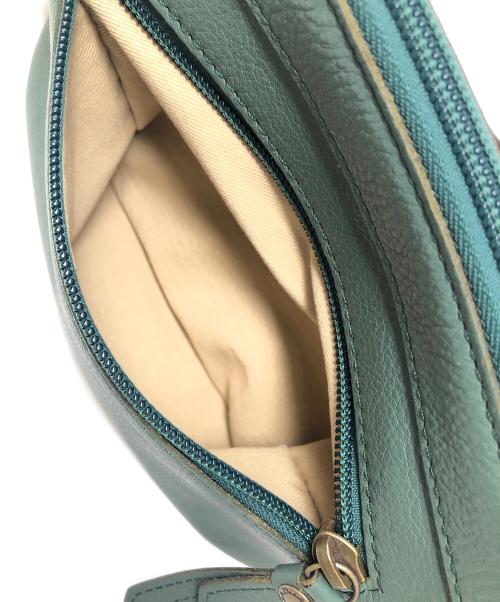 DAKOTA（ダコタ）DAKOTA (ダコタ) レザーショルダーバッグ ジェントリー グリーン サイズ:実寸サイズにてご確認ください。の古着・服飾アイテム