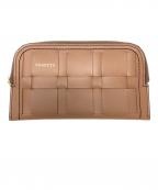 ORSETTOオルセット）の古着「財布　フラグメントケース メッシュ」｜ブラウン