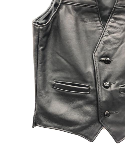 Schott（ショット）Schott (ショット) ベスト ブラック サイズ:Sの古着・服飾アイテム