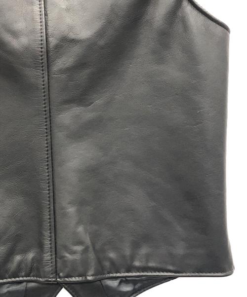 Schott（ショット）Schott (ショット) ベスト ブラック サイズ:Sの古着・服飾アイテム