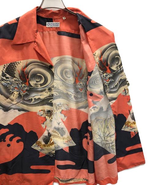 Sun Surf（サンサーフ）Sun Surf (サンサーフ) アロハシャツ SPECIAL EDITION “DRAGON & TIGER” オレンジ×ブラック サイズ:Mの古着・服飾アイテム