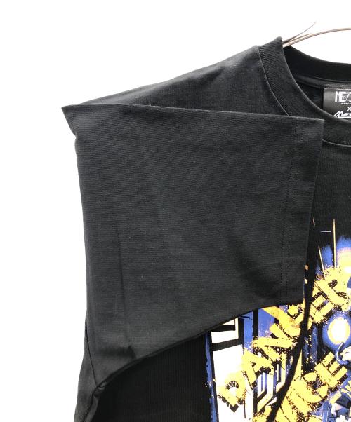 Messa（メッサ）Messa (メッサ) Tシャツ プリントシャツ ブラック サイズ:XLの古着・服飾アイテム