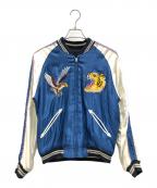 東洋エンタープライズトウヨウエンタープライズ）の古着「スカジャン」｜ブルー×ホワイト