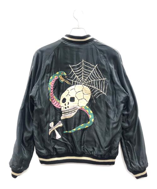 東洋エンタープライズ（トウヨウエンタープライズ）東洋エンタープライズ (トウヨウエンタープライズ) スカジャン ブルー×ホワイト サイズ:Mの古着・服飾アイテム