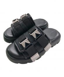 BOTTEGA VENETA（ボッテガベネタ）の古着「サンダル FLASH（フラッシュ）」｜ブラック