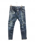 DSQUARED2ディースクエアード）の古着「スキニーデニムパンツ」｜インディゴ