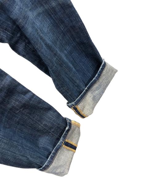 DSQUARED2（ディースクエアード）DSQUARED2 (ディースクエアード) スキニーデニムパンツ インディゴ サイズ:52の古着・服飾アイテム