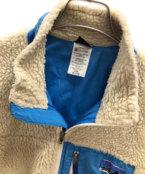 Patagonia（パタゴニア）Patagonia (パタゴニア) フリースジャケット レトロX（エックス） アイボリー サイズ:KIDS’ XL(14)の古着・服飾アイテム