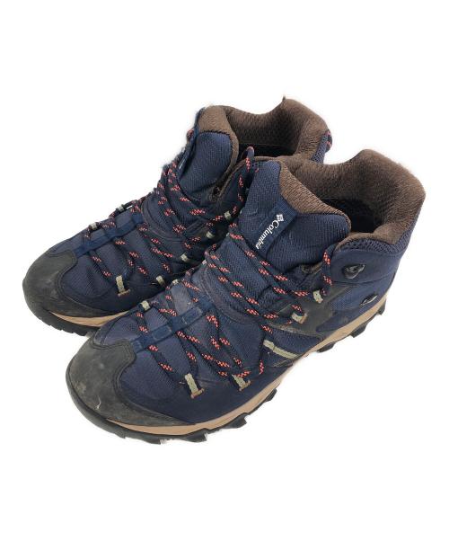 Columbia（コロンビア）Columbia (コロンビア) トレッキングシューズ SAVER V MMID OUT DRY (セイバーファイブミッドアウトドライ) ネイビー サイズ:25.5cmの古着・服飾アイテム