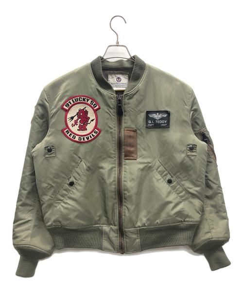 TEDMAN（テッドマン）TEDMAN (テッドマン) MA-1ジャケット オリーブ サイズ:40の古着・服飾アイテム