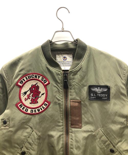 TEDMAN（テッドマン）TEDMAN (テッドマン) MA-1ジャケット オリーブ サイズ:40の古着・服飾アイテム