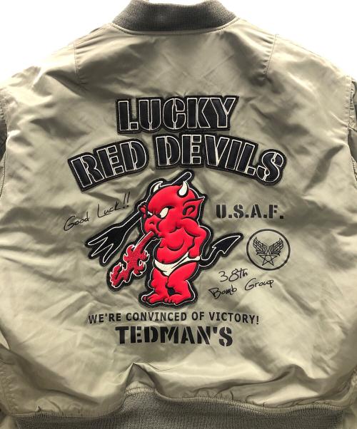 TEDMAN（テッドマン）TEDMAN (テッドマン) MA-1ジャケット オリーブ サイズ:40の古着・服飾アイテム