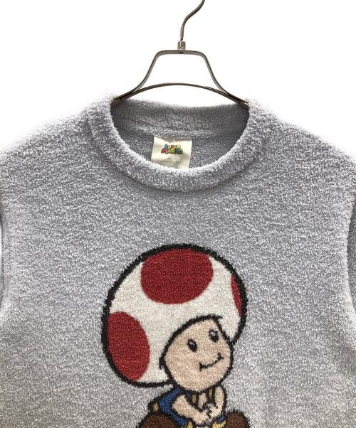gelato pique（ジェラートピケ）gelato pique (ジェラートピケ) SUPER MARIO (スーパーマリオ) ベビモコジャガードプルオーバー＆ロングパンツセット ラベンダー サイズ:Fの古着・服飾アイテム