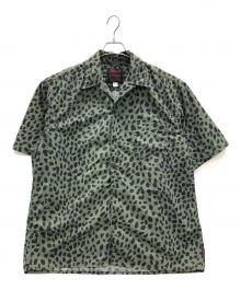WACKO MARIA×GRAMICCI（ワコマリア×グラミチ）の古着「半袖シャツ レオパード柄」｜カーキ