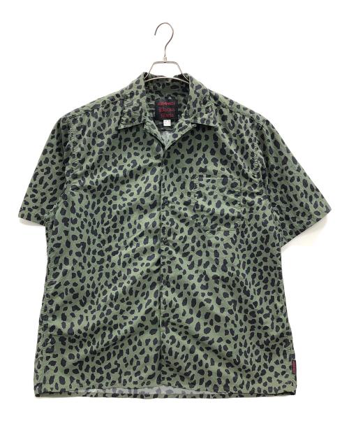 WACKO MARIA（ワコマリア）WACKO MARIA (ワコマリア) GRAMICCI (グラミチ) 半袖シャツ レオパード柄 カーキ サイズ:ASIA XLの古着・服飾アイテム