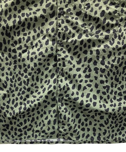 WACKO MARIA（ワコマリア）WACKO MARIA (ワコマリア) GRAMICCI (グラミチ) 半袖シャツ レオパード柄 カーキ サイズ:ASIA XLの古着・服飾アイテム