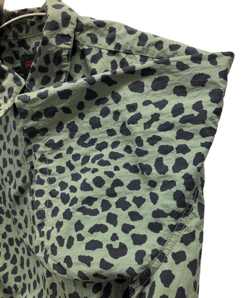 WACKO MARIA（ワコマリア）WACKO MARIA (ワコマリア) GRAMICCI (グラミチ) 半袖シャツ レオパード柄 カーキ サイズ:ASIA XLの古着・服飾アイテム