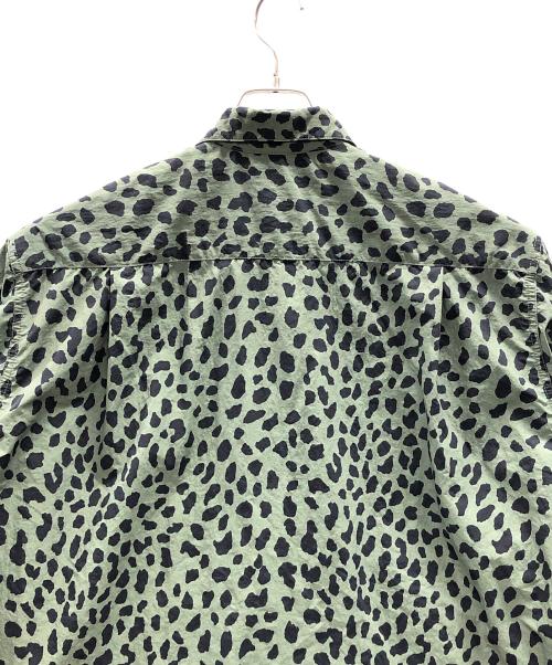WACKO MARIA（ワコマリア）WACKO MARIA (ワコマリア) GRAMICCI (グラミチ) 半袖シャツ レオパード柄 カーキ サイズ:ASIA XLの古着・服飾アイテム