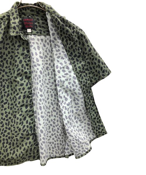 WACKO MARIA（ワコマリア）WACKO MARIA (ワコマリア) GRAMICCI (グラミチ) 半袖シャツ レオパード柄 カーキ サイズ:ASIA XLの古着・服飾アイテム