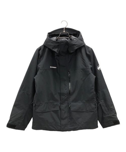 MAMMUT（マムート）MAMMUT (マムート) 中綿ジャケット フォール ライン ハードシェル サーモ フーデッド ジャケット アジアンフィット ブラック サイズ:ASIA Lの古着・服飾アイテム