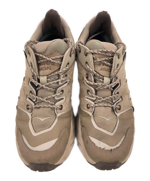HOKAONEONE（ホカオネオネ）HOKAONEONE (ホカオネオネ) スニーカー ANACAPA LOW GTX DUNE（アナカパローGTXデューン） ベージュ サイズ:25.5cmの古着・服飾アイテム