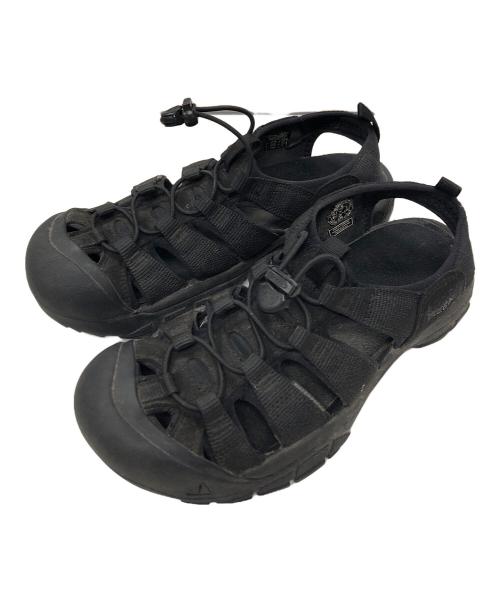 KEEN（キーン）KEEN (キーン) サンダル NEWPORT H2 (ニューポート エイチツー) ブラック サイズ:26cmの古着・服飾アイテム